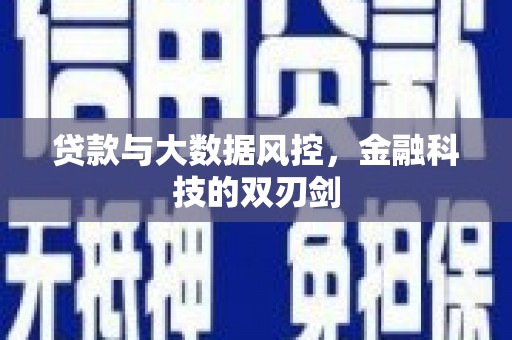 石楼贷款与大数据风控，金融科技的双刃剑
