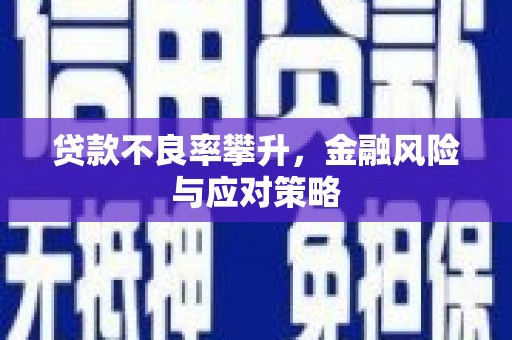 石楼贷款不良率攀升，金融风险与应对策略
