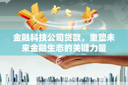 石楼金融科技公司贷款，重塑未来金融生态的关键力量