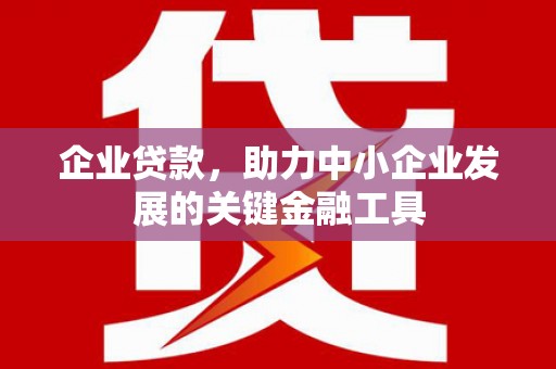 石楼企业贷款，助力中小企业发展的关键金融工具