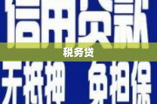 石楼税务贷