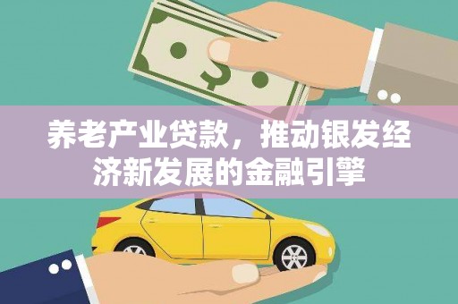 石楼养老产业贷款，推动银发经济新发展的金融引擎