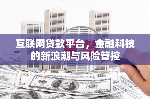 石楼互联网贷款平台，金融科技的新浪潮与风险管控